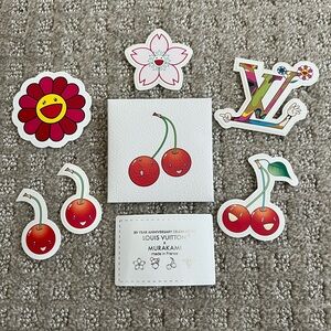 Louis Vuitton Murakami cherries cerises stickers